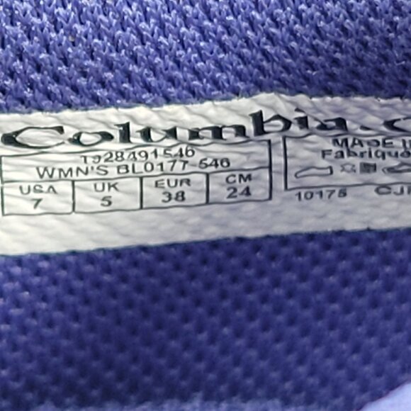 Columbia Men's Wildone Anthem Sample Shoes BL0177-546 US Size 7 - Picture 9 of 9